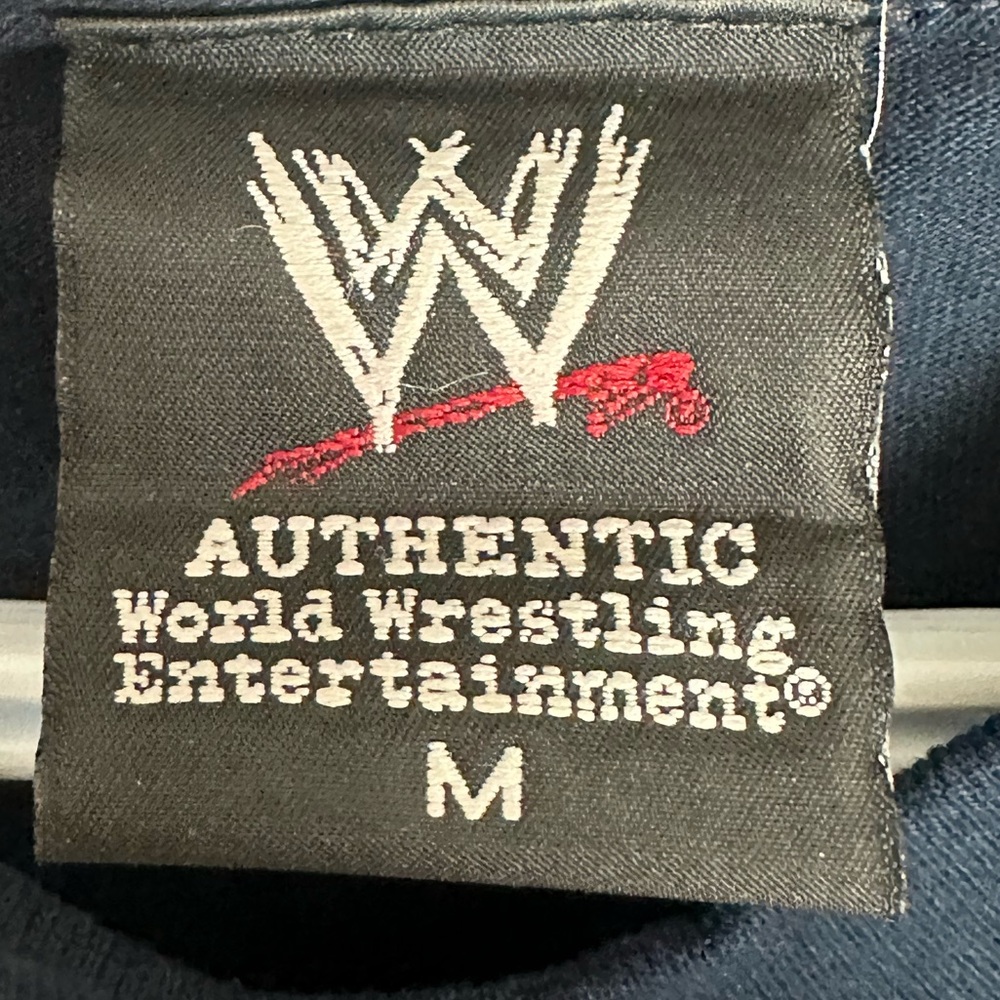 WWE WrestleMania XXVII Graphic T-Shirt Size M Navy Wrestling Fan Tee Cotton - Picture 4 of 6